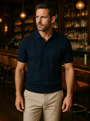 Beige Ancien Polo - Vailor & Veil