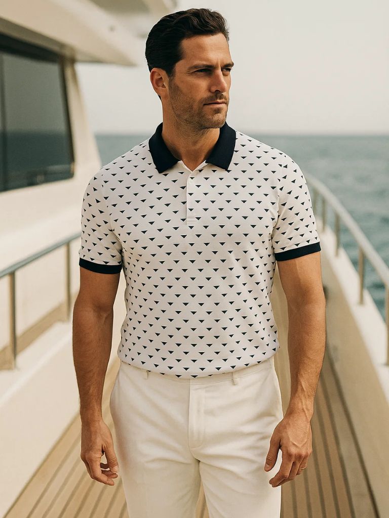 Belmont Navy Polo - Vailor & Veil