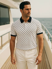 Belmont Navy Polo - Vailor & Veil