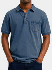 Bethlehem Blues Polo Shirt – Vailor & Veil