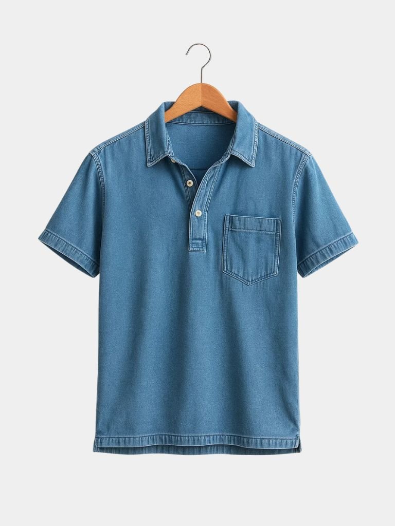 Bethlehem Blues Polo Shirt – Vailor & Veil