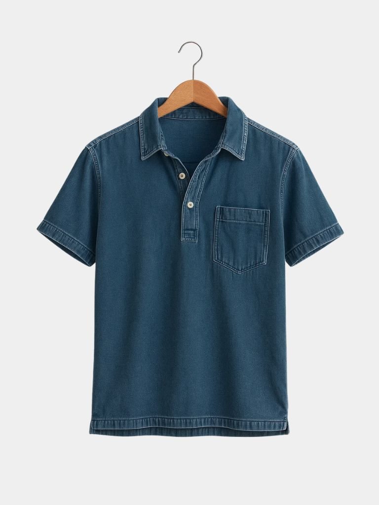Bethlehem Blues Polo Shirt – Vailor & Veil