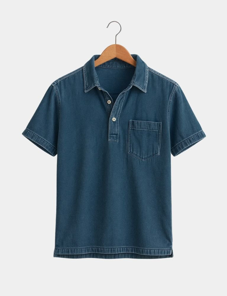 Bethlehem Blues Polo Shirt – Vailor & Veil