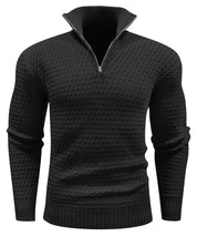 Premium Men's Turtleneck Quarter-Zip (5 Designs)