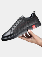 Blackgrid Leather Loafers – Vailor & Veil