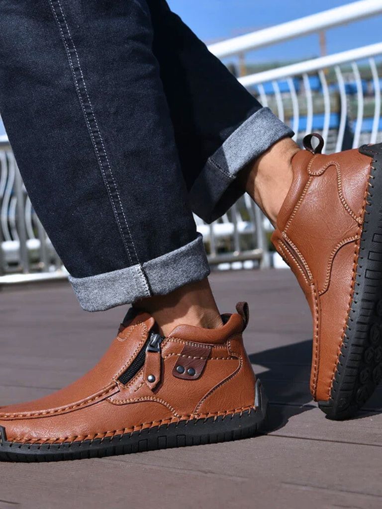 Brave Leather Boots - Vailor & Veil