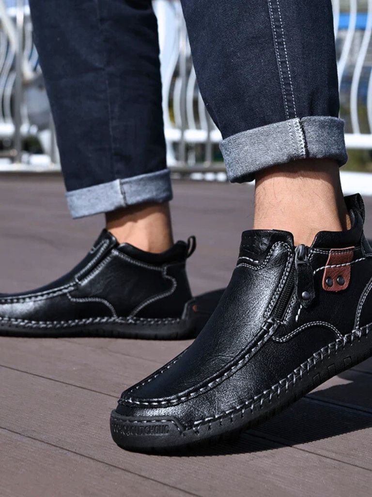 Brave Leather Boots - Vailor & Veil