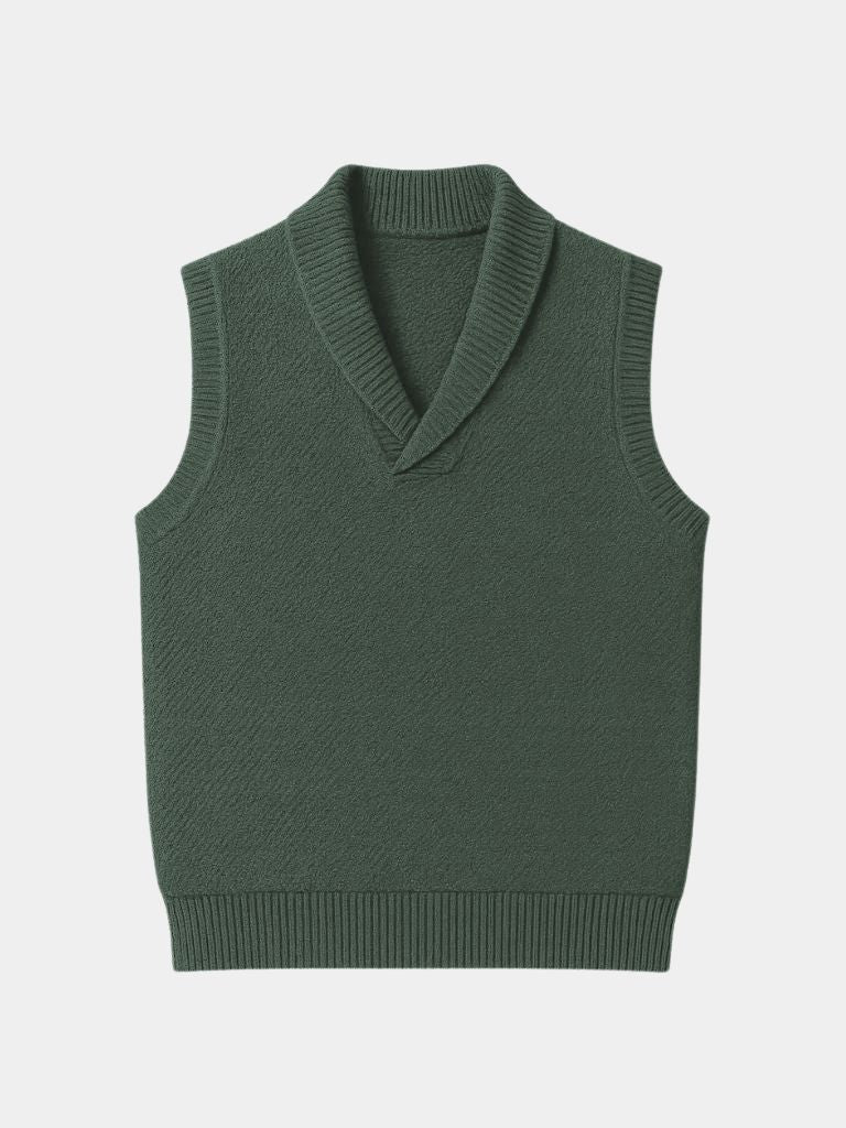 British Knit Vest Waistcoat - Vailor & Veil