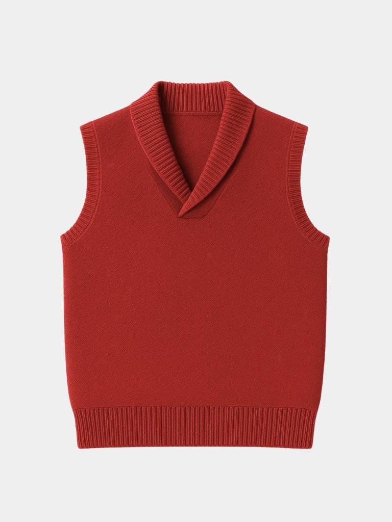 British Knit Vest Waistcoat - Vailor & Veil