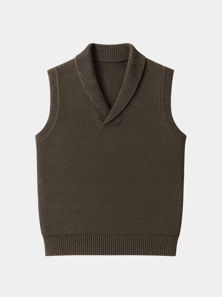 British Knit Vest Waistcoat - Vailor & Veil
