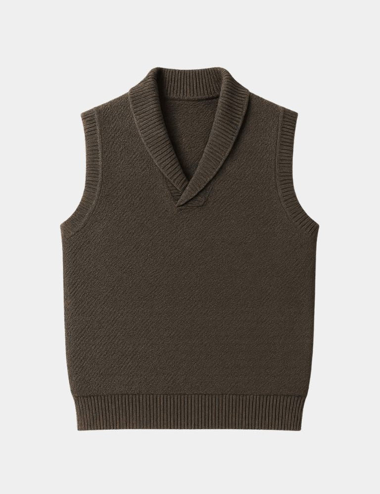 British Knit Vest Waistcoat - Vailor & Veil