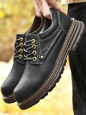 British Leather Elegant Oxford Shoes - Vailor & Veil