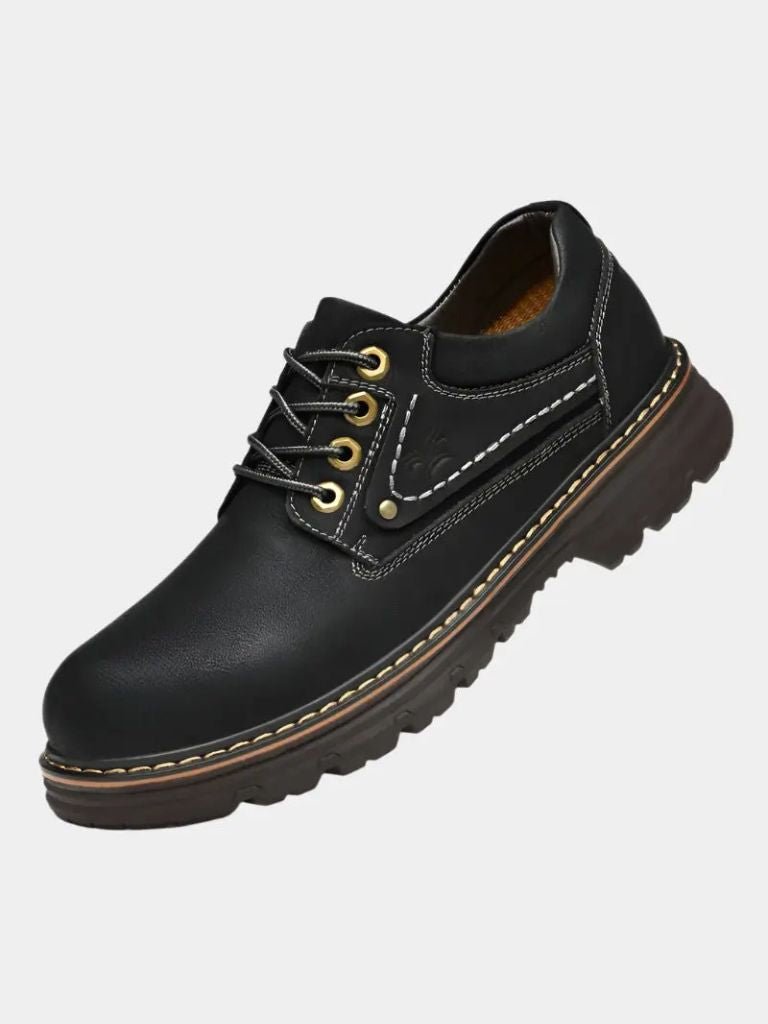 British Leather Elegant Oxford Shoes - Vailor & Veil