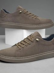 Brown Suede Leather Shoes - Vailor & Veil