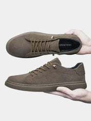 Brown Suede Leather Shoes - Vailor & Veil