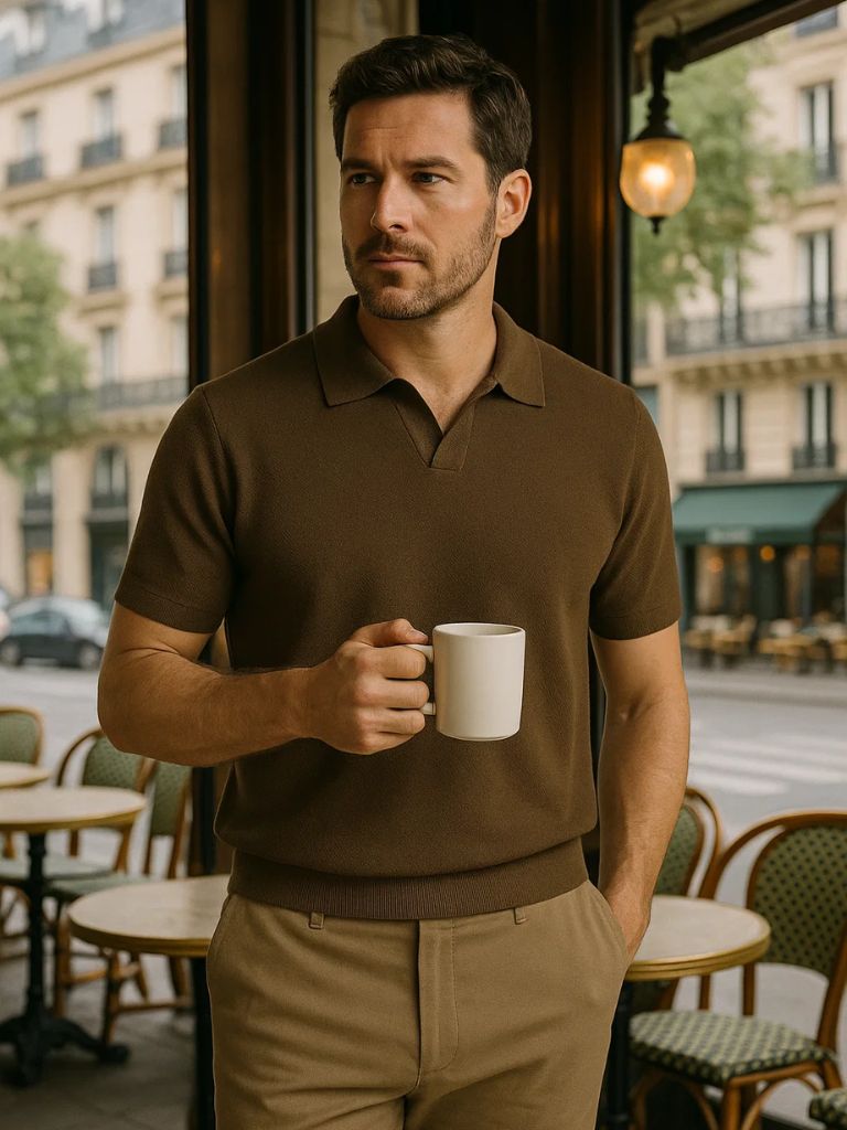 Brownstone Polo Shirt – Vailor & Veil