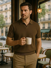 Brownstone Polo Shirt – Vailor & Veil