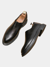 Brun Prestige Leather Loafers - Vailor & Veil