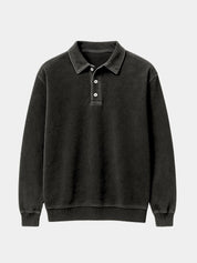 Canyon Mist Long Sleeve Polo Shirt – Vailor & Veil