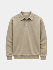 Canyon Mist Long Sleeve Polo Shirt – Vailor & Veil
