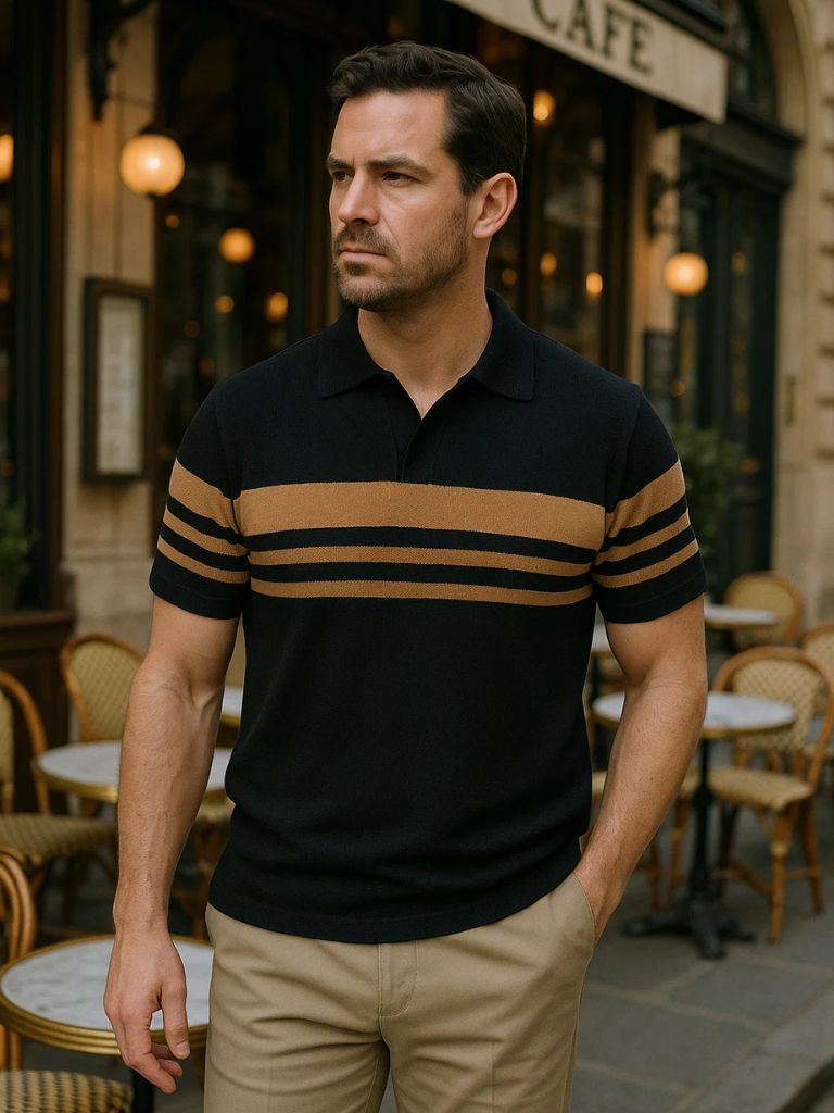 Caramel Lineage Polo - Vailor & Veil