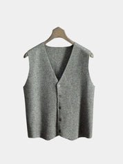 Cashmere Cardigan Vest  - Vailor & Veil