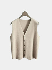 Cashmere Cardigan Vest  - Vailor & Veil