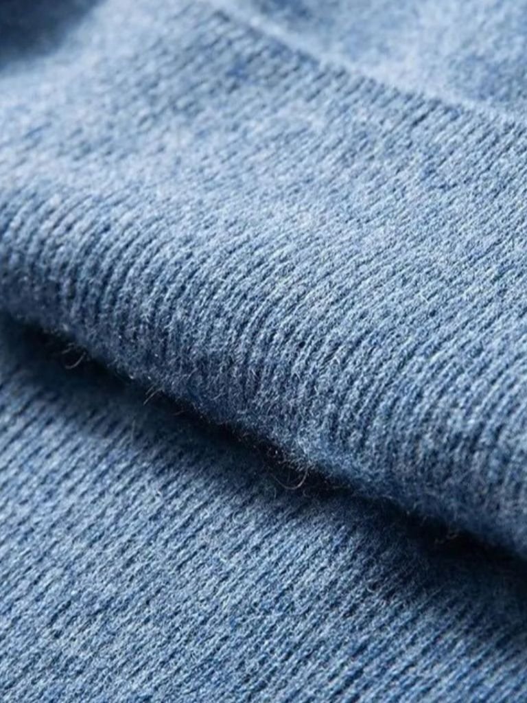 Cashmere V Neck Knitwear Sweater - Vailor & Veil