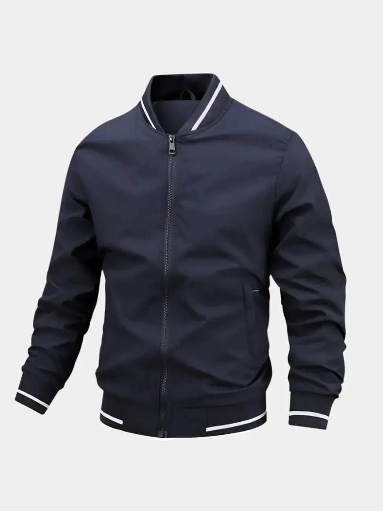 Casual Baseball Bomber Jacket - Vailor & Veil