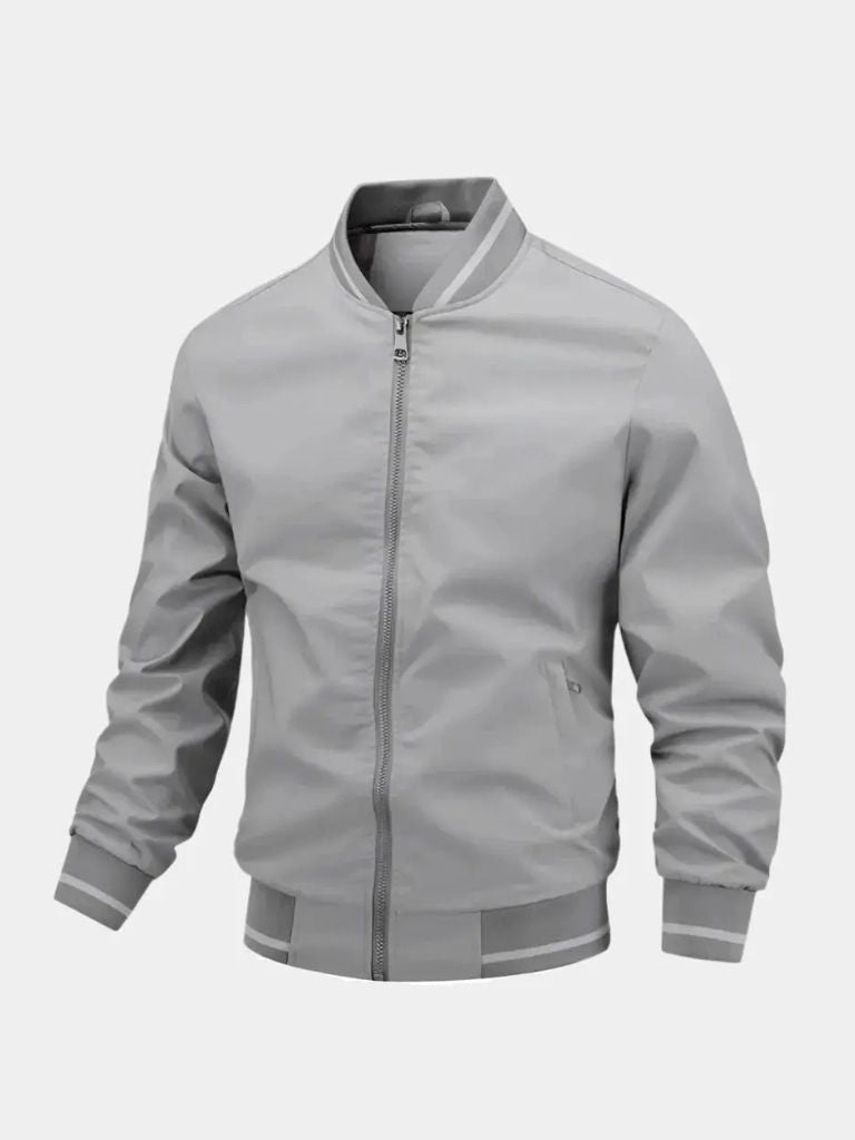 Casual Baseball Bomber Jacket - Vailor & Veil