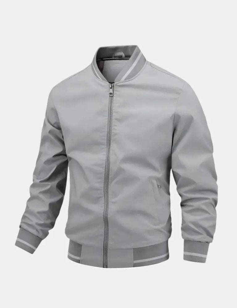 Casual Baseball Bomber Jacket - Vailor & Veil
