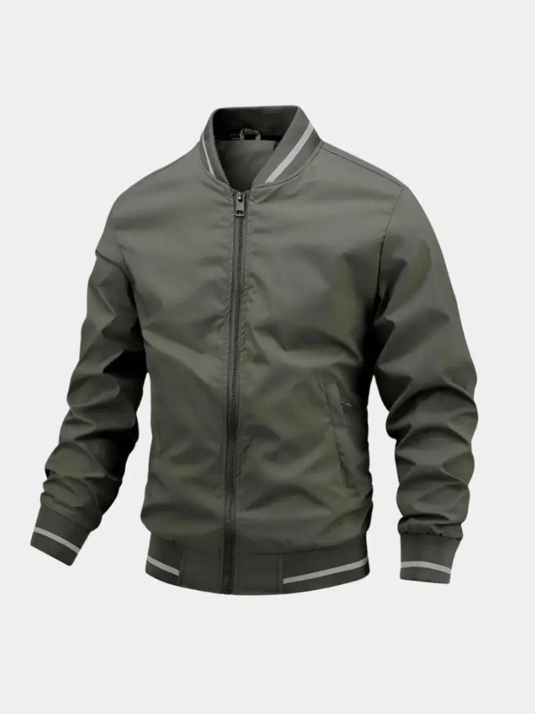 Casual Baseball Bomber Jacket - Vailor & Veil