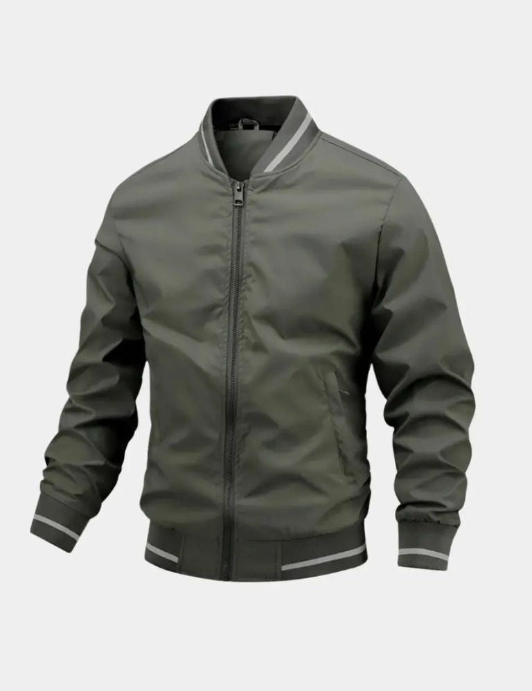 Casual Baseball Bomber Jacket - Vailor & Veil