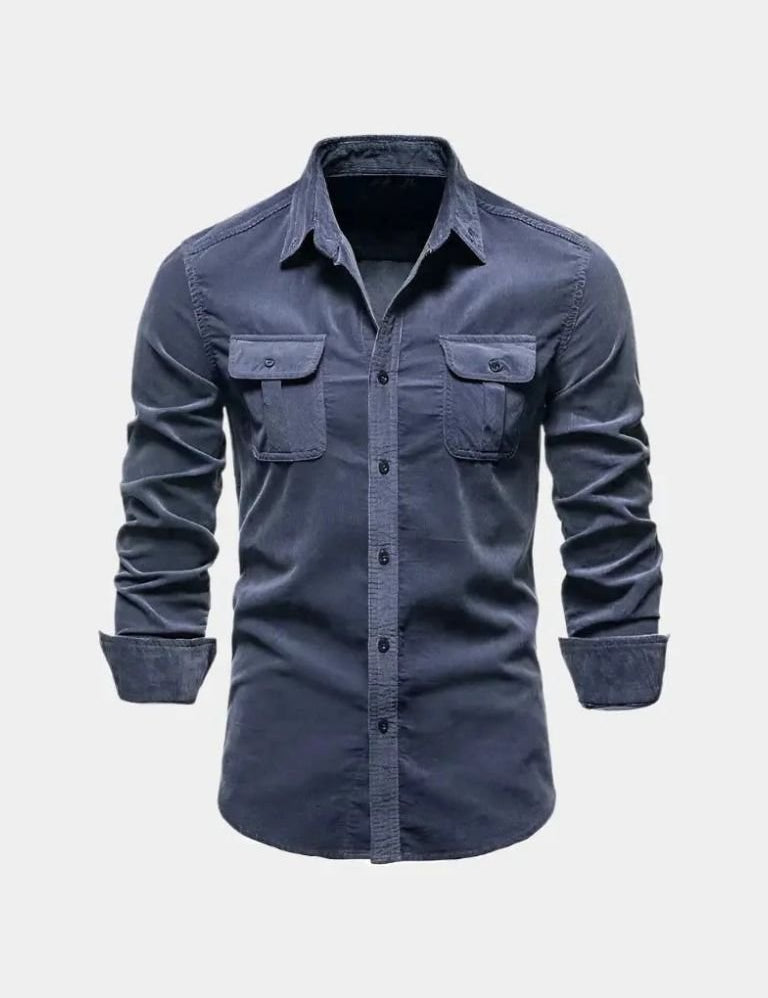 Casual Business Corduroy Shirt - Vailor & Veil