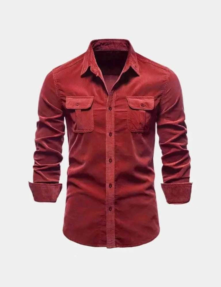 Casual Business Corduroy Shirt - Vailor & Veil