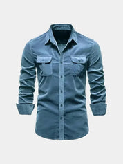 Casual Business Corduroy Shirt - Vailor & Veil