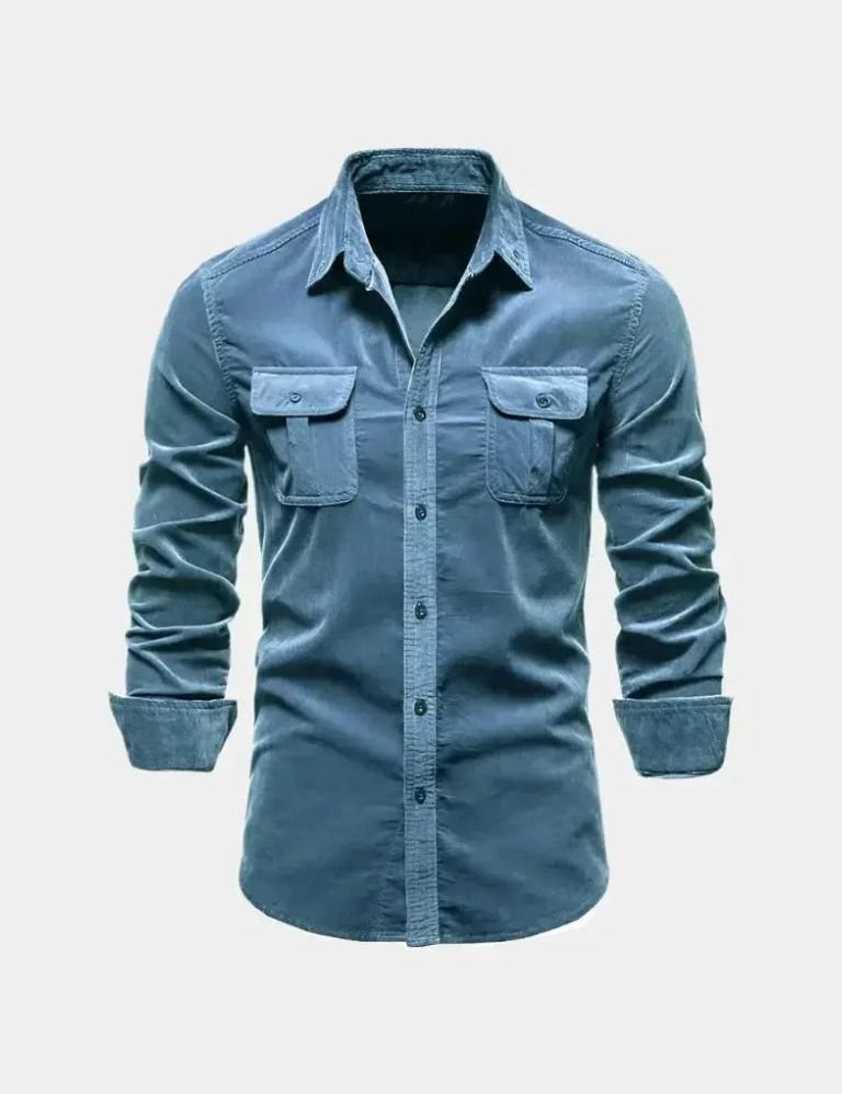 Casual Business Corduroy Shirt - Vailor & Veil