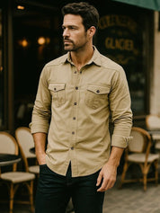 Casual Modern Men Shirt - Vailor & Veil