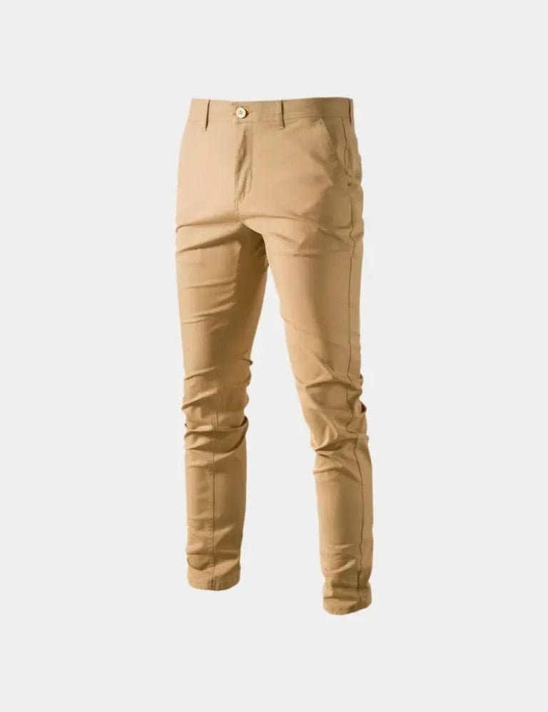 Casual Slim Fit Trousers - Vailor & Veil