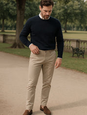 Casual Slim Fit Trousers - Vailor & Veil