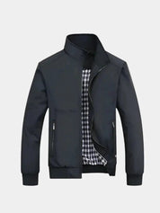 Casual Solid Bomber Jacket - Vailor & Veil