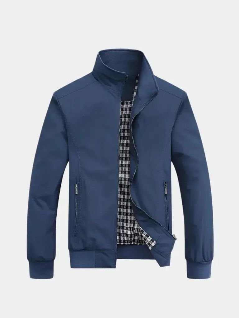 Casual Solid Bomber Jacket - Vailor & Veil