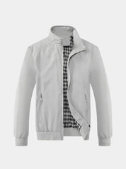 Casual Solid Bomber Jacket - Vailor & Veil