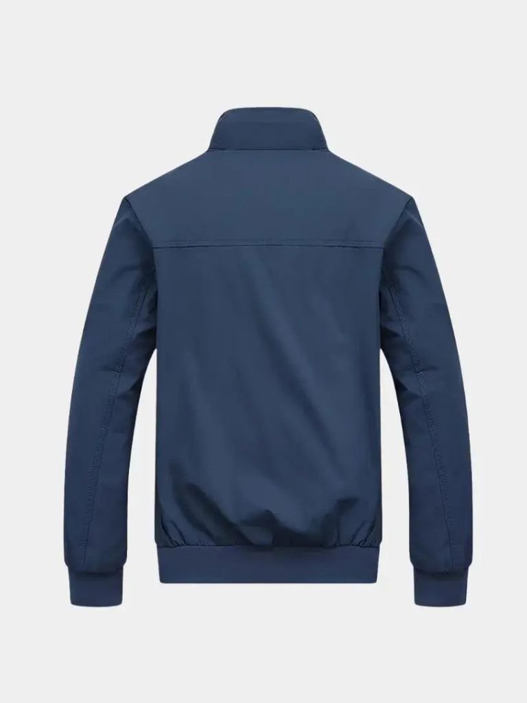 Casual Solid Bomber Jacket - Vailor & Veil