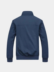 Casual Solid Bomber Jacket - Vailor & Veil