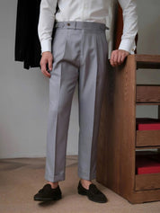 Classic Genova Sidetab Trousers - Vailor & Veil