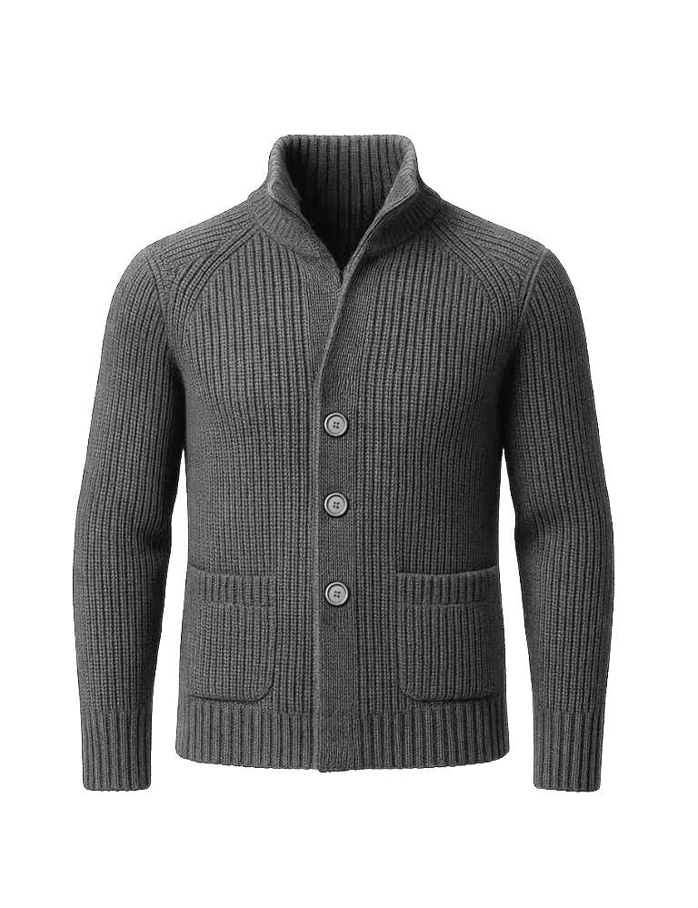 Classic Heritage Botton Knit Jacket - Vailor & Veil