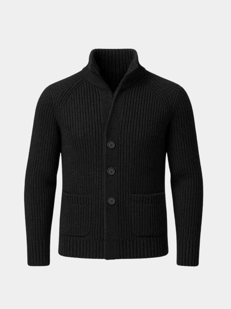 Classic Heritage Botton Knit Jacket - Vailor & Veil