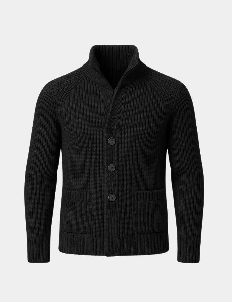 Classic Heritage Botton Knit Jacket - Vailor & Veil