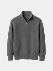 Classic Highland Quarter-Zip Sweater - Vailor & Veil